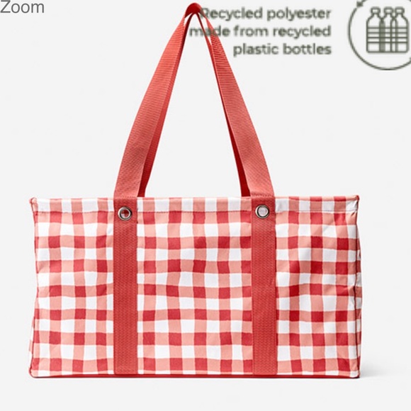 thirtyone Bags Red Picnic Gingham Large Utility Tote Poshmark
